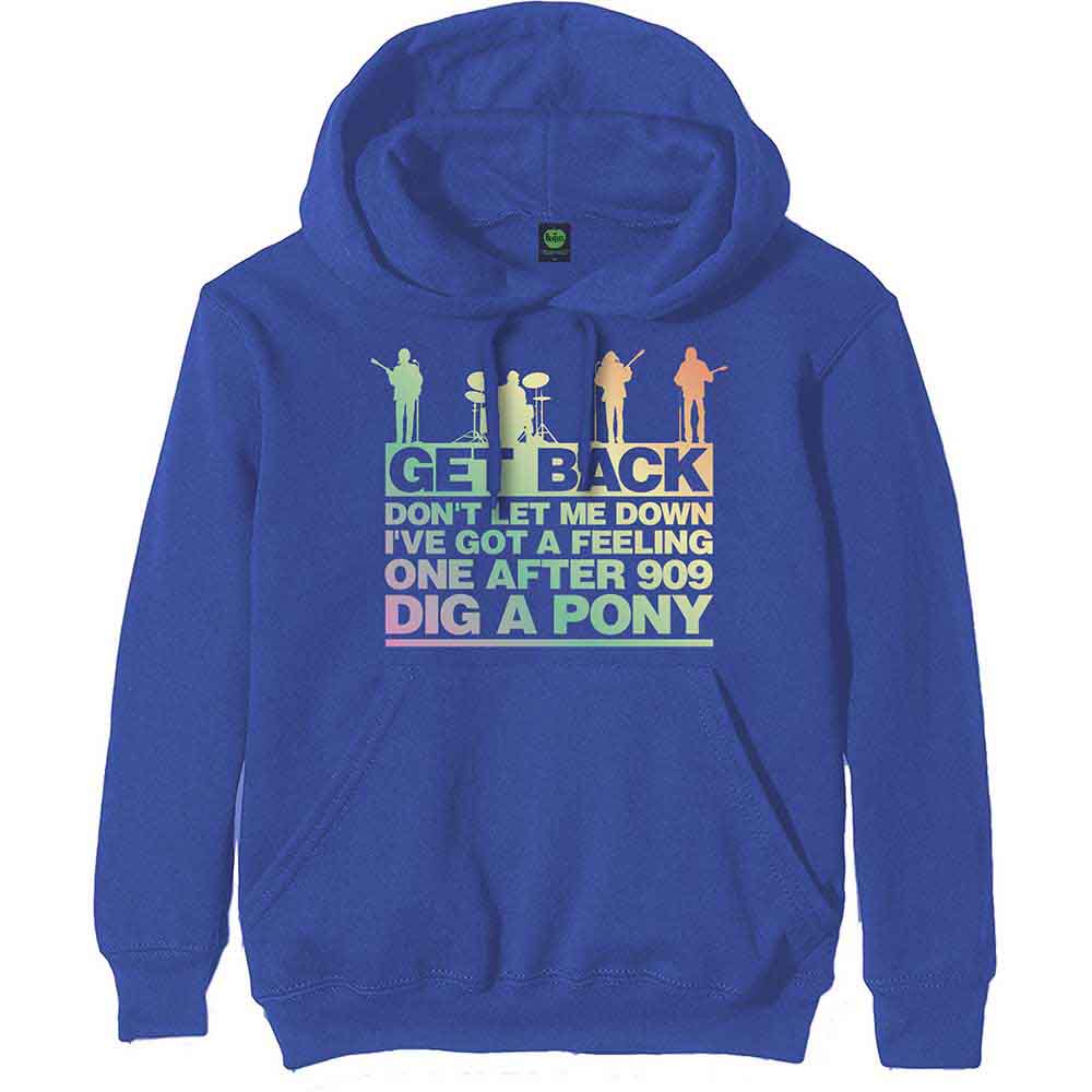 The Beatles | Get Back Gradient - Sweatshirt Blue
