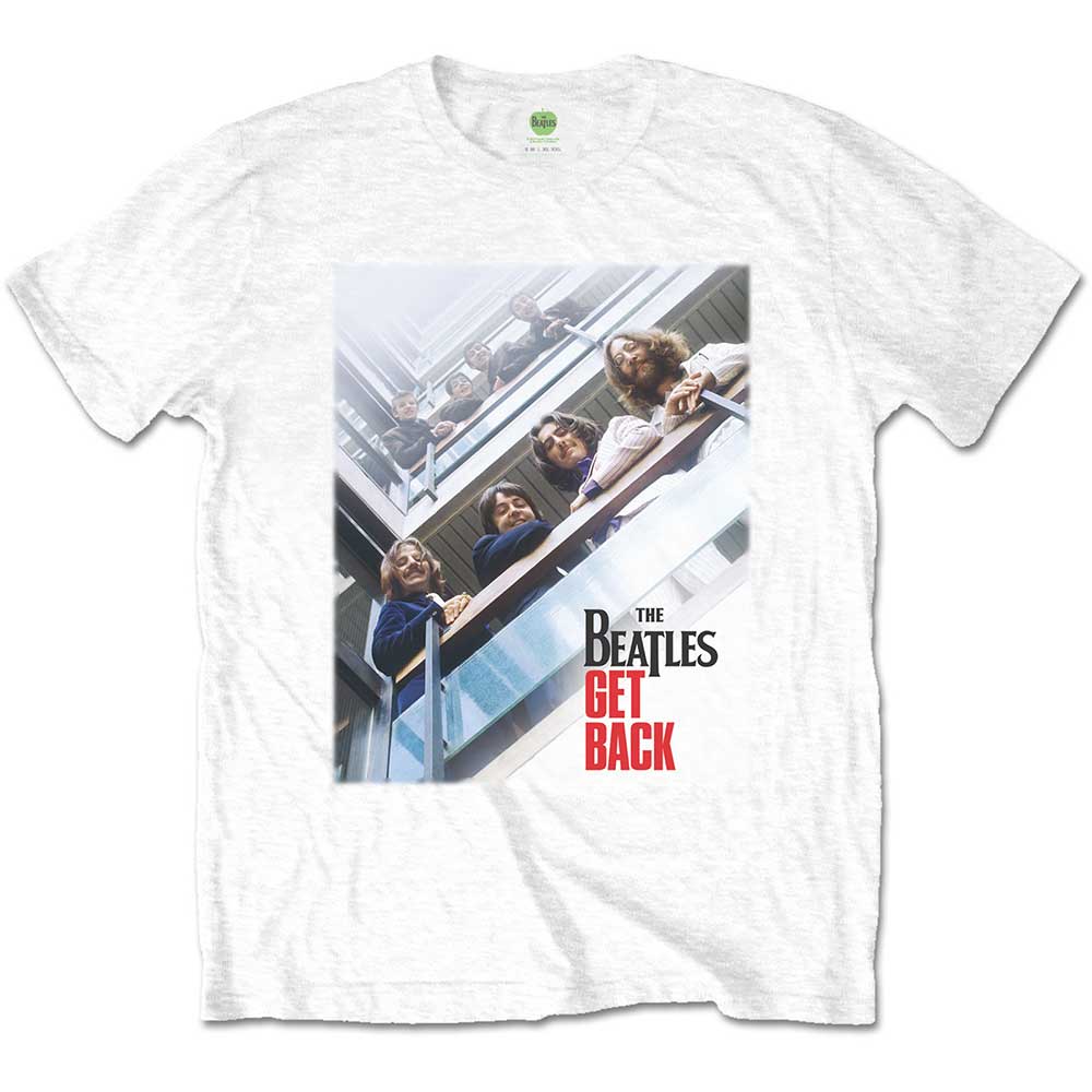 The Beatles | Get Back Poster - T-Shirt White