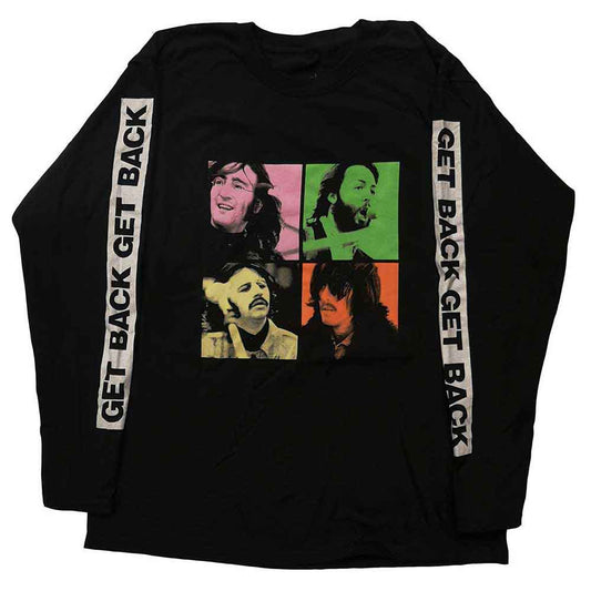 The Beatles | Get Back Studio Shots - T-Shirt Black