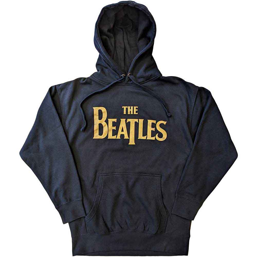 The Beatles | Gold Drop T Logo - Sweatshirt Blue