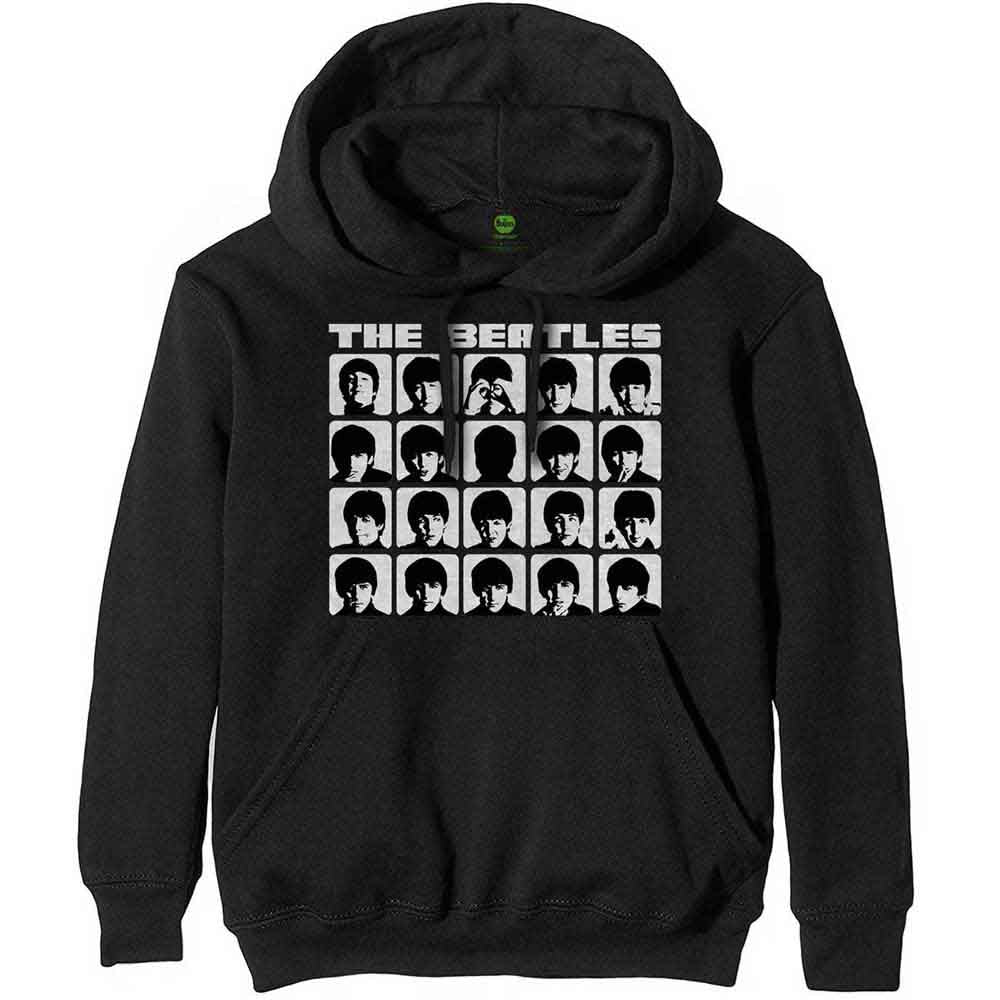 The Beatles | Hard Days Night Faces Mono - Sweatshirt Black