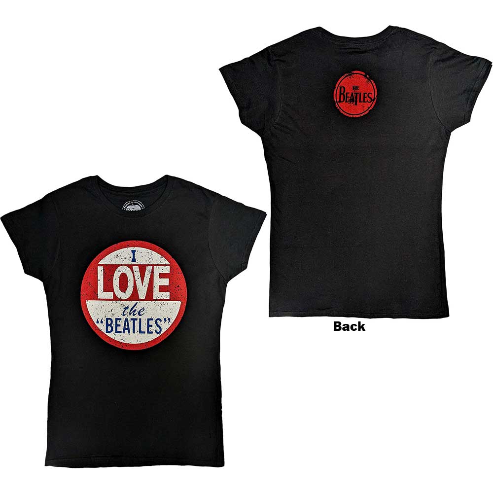 The Beatles | I Love The Beatles - T-Shirt Black