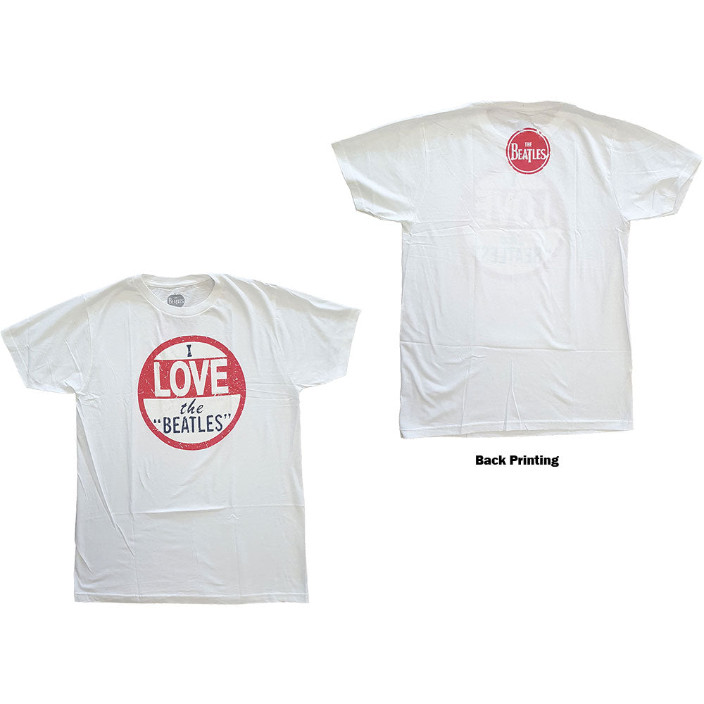 The Beatles | I Love The Beatles - T-Shirt White