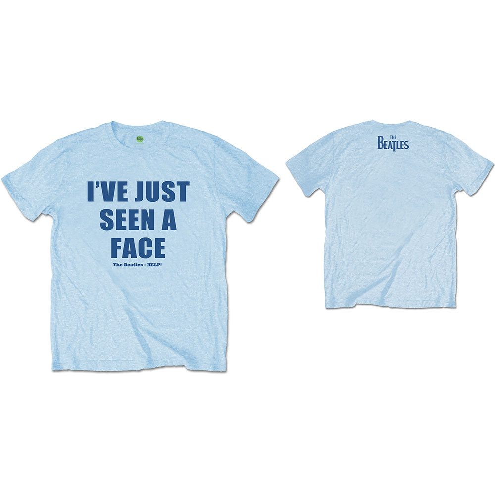 The Beatles | I've Just Seen A Face - T-Shirt Blue