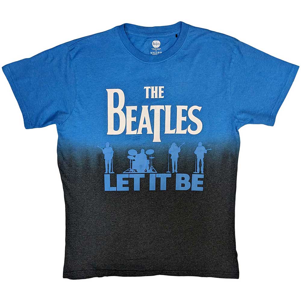 The Beatles | Let It Be Split - T-Shirt Blue