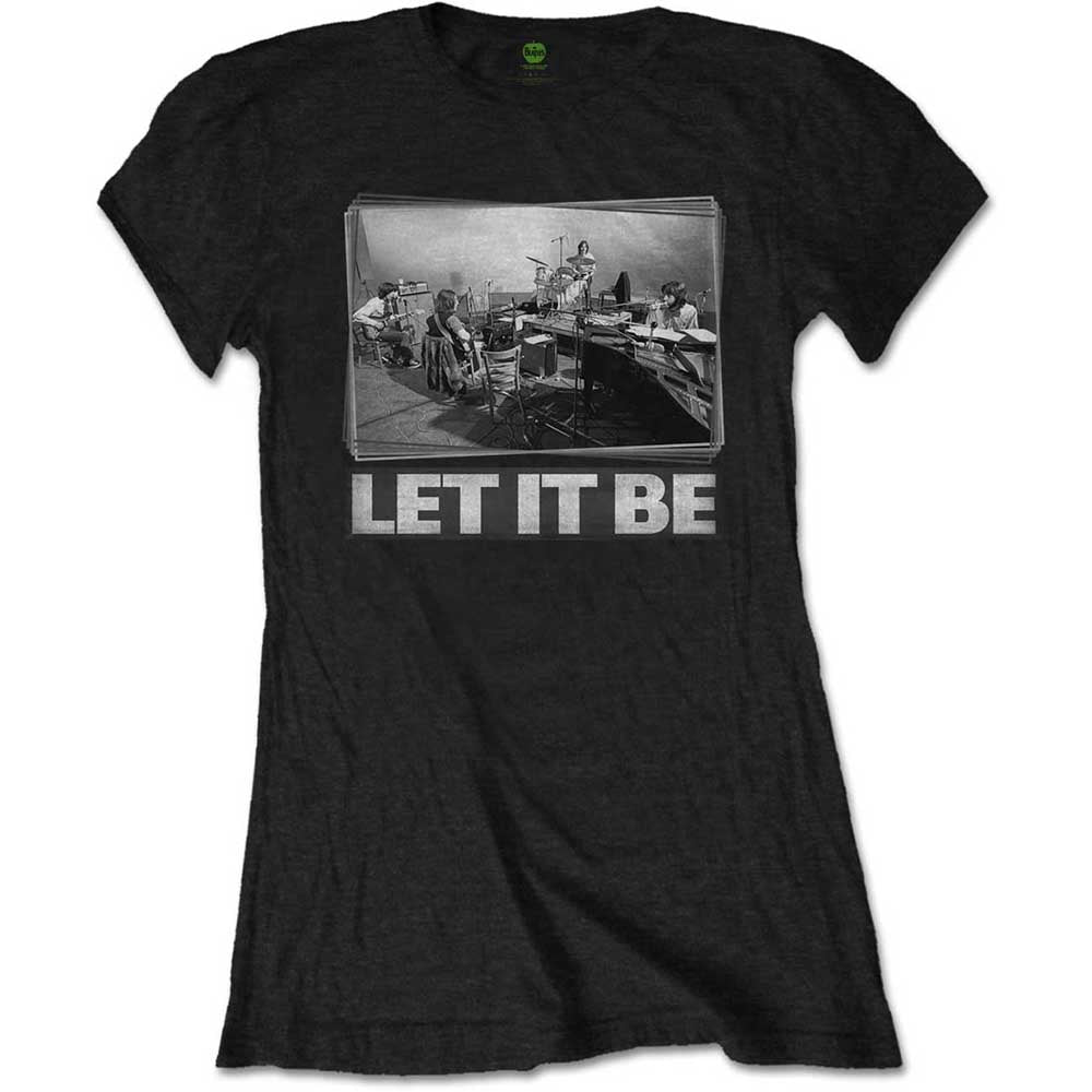 The Beatles | Let It Be Studio - T-Shirt Black