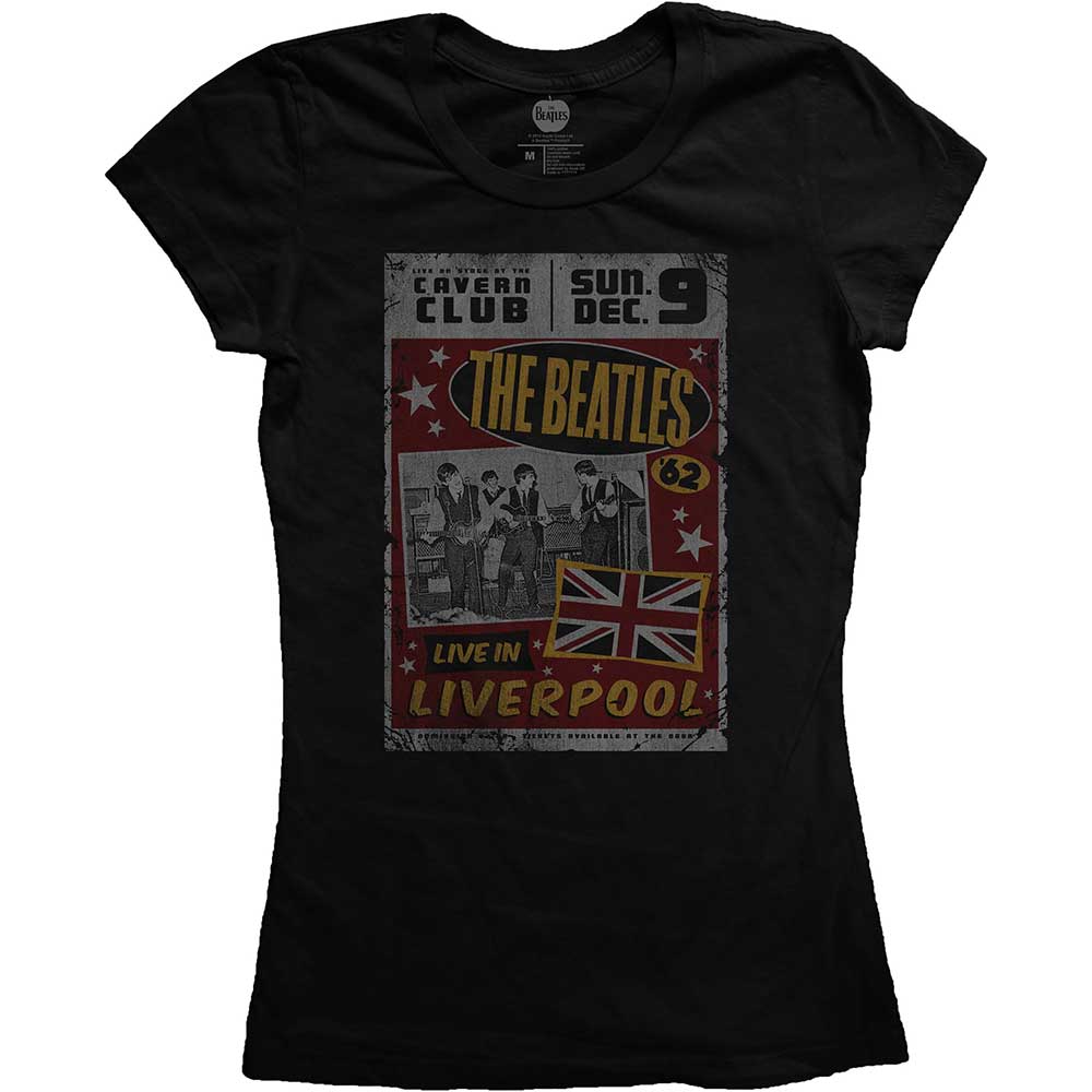 The Beatles | Live in Liverpool - T-Shirt Black