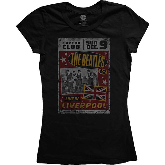 The Beatles | Live in Liverpool - T-Shirt Black