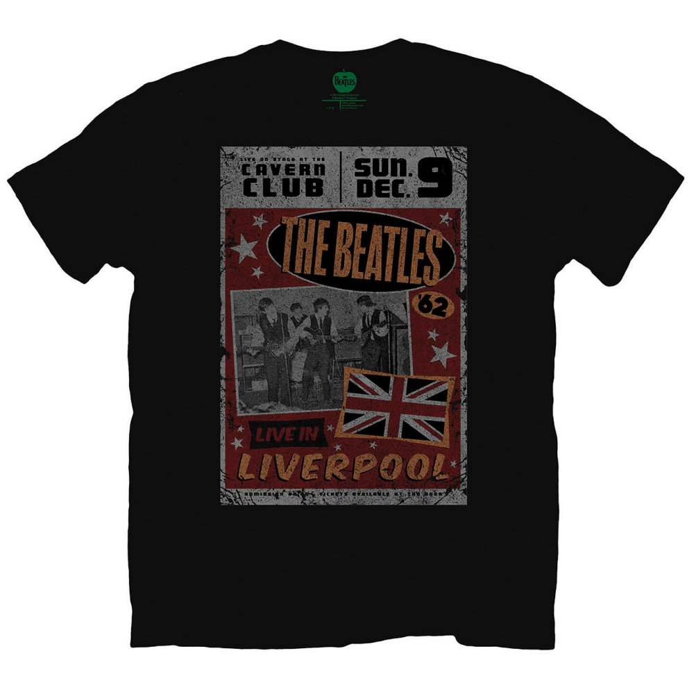 The Beatles | Live in Liverpool - T-Shirt Black