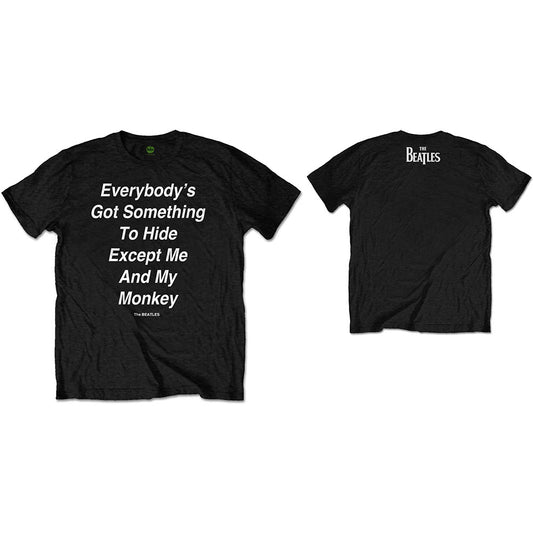 The Beatles | Me and My Monkey - T-Shirt Black