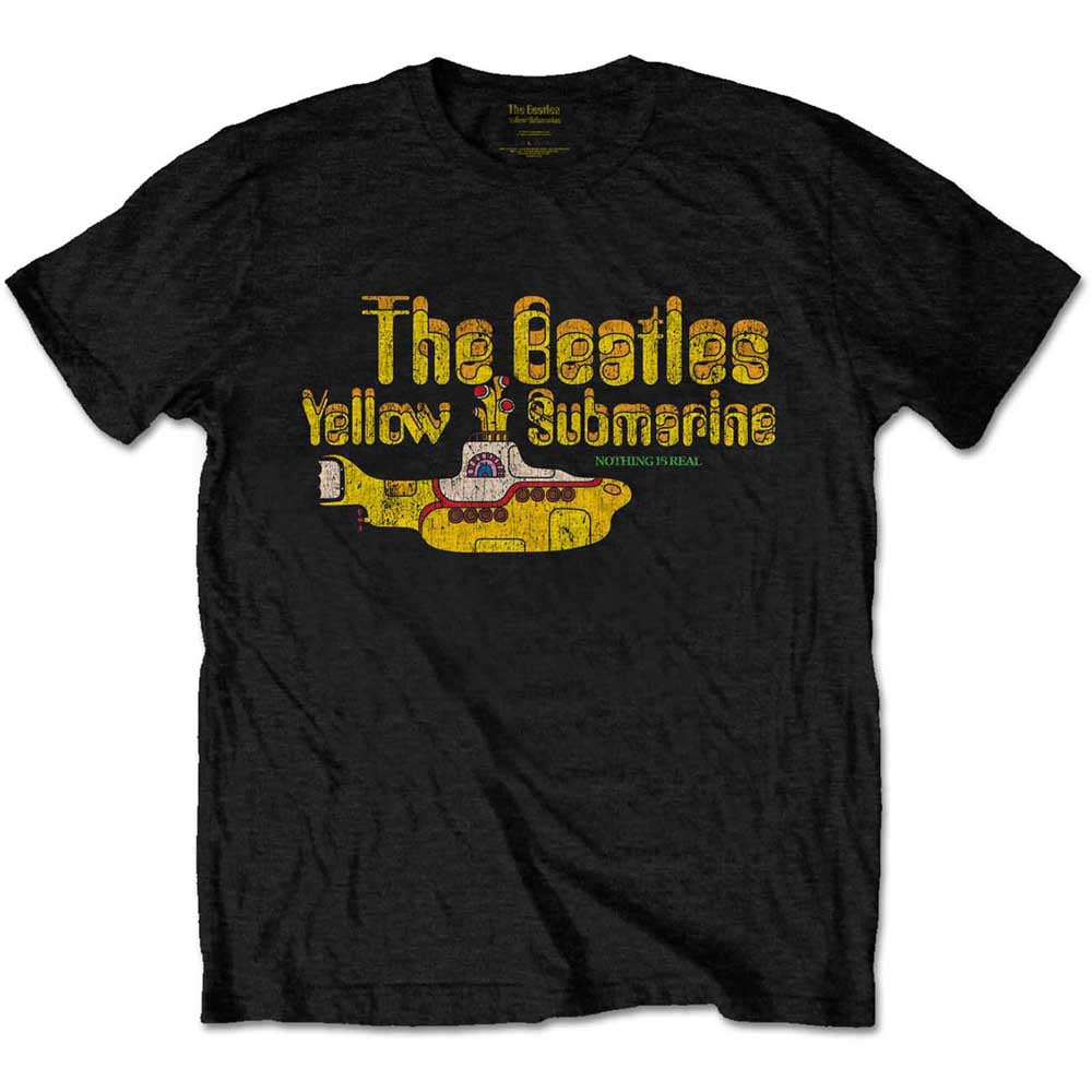 The Beatles | Nothing is Real - T-Shirt Black