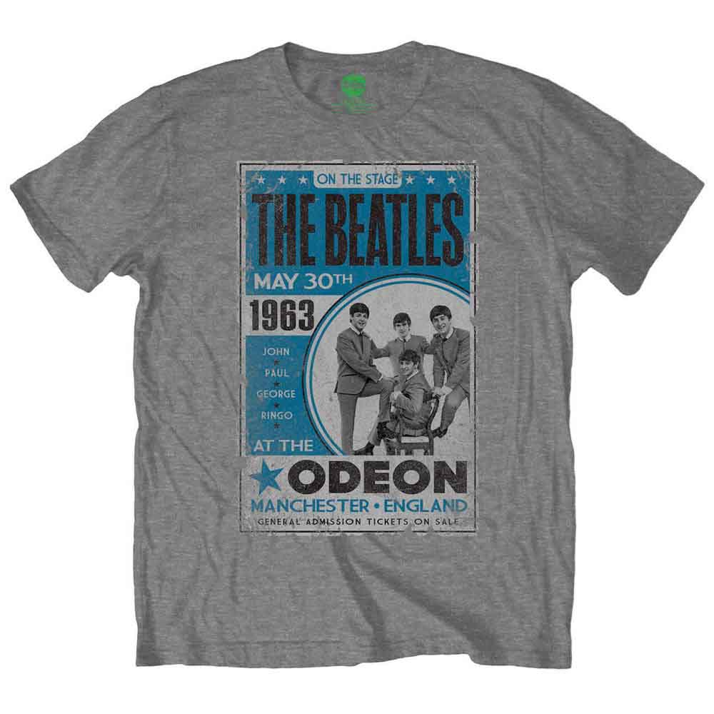 The Beatles | Odeon Poster - T-Shirt Grey