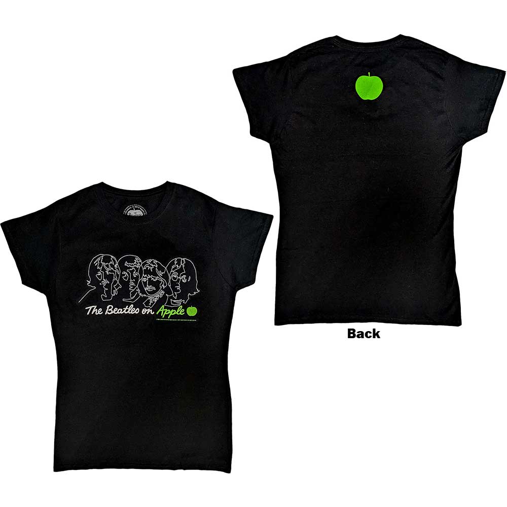 The Beatles | On Apple - T-Shirt Black