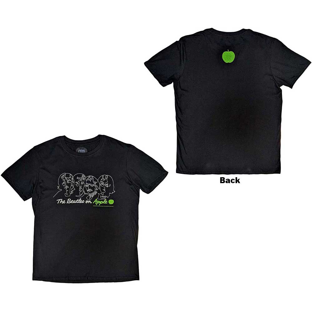 The Beatles | On Apple - T-Shirt Black