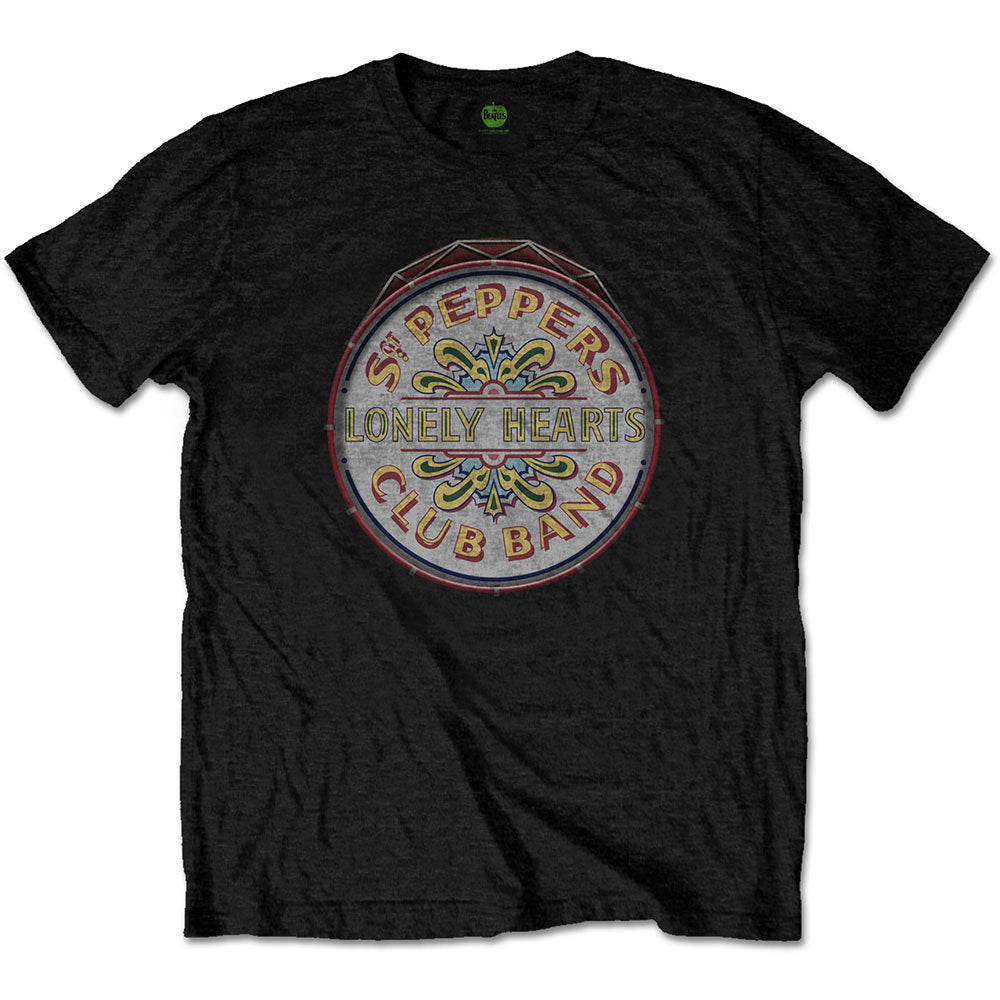 The Beatles | Original Pepper Drum - T-Shirt Black