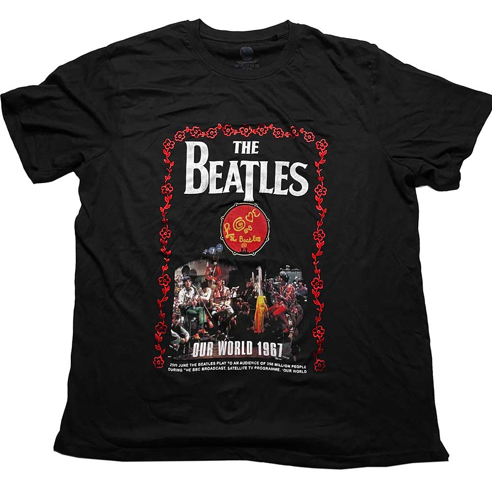The Beatles | Our World 1967 - T-Shirt Black