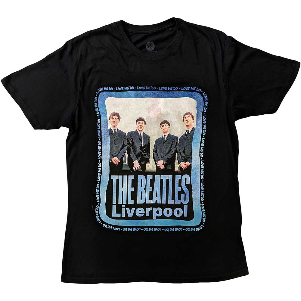 The Beatles | Pier Head Frame - T-Shirt Black
