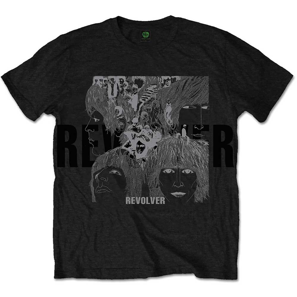 The Beatles | Reverse Revolver - T-Shirt Black
