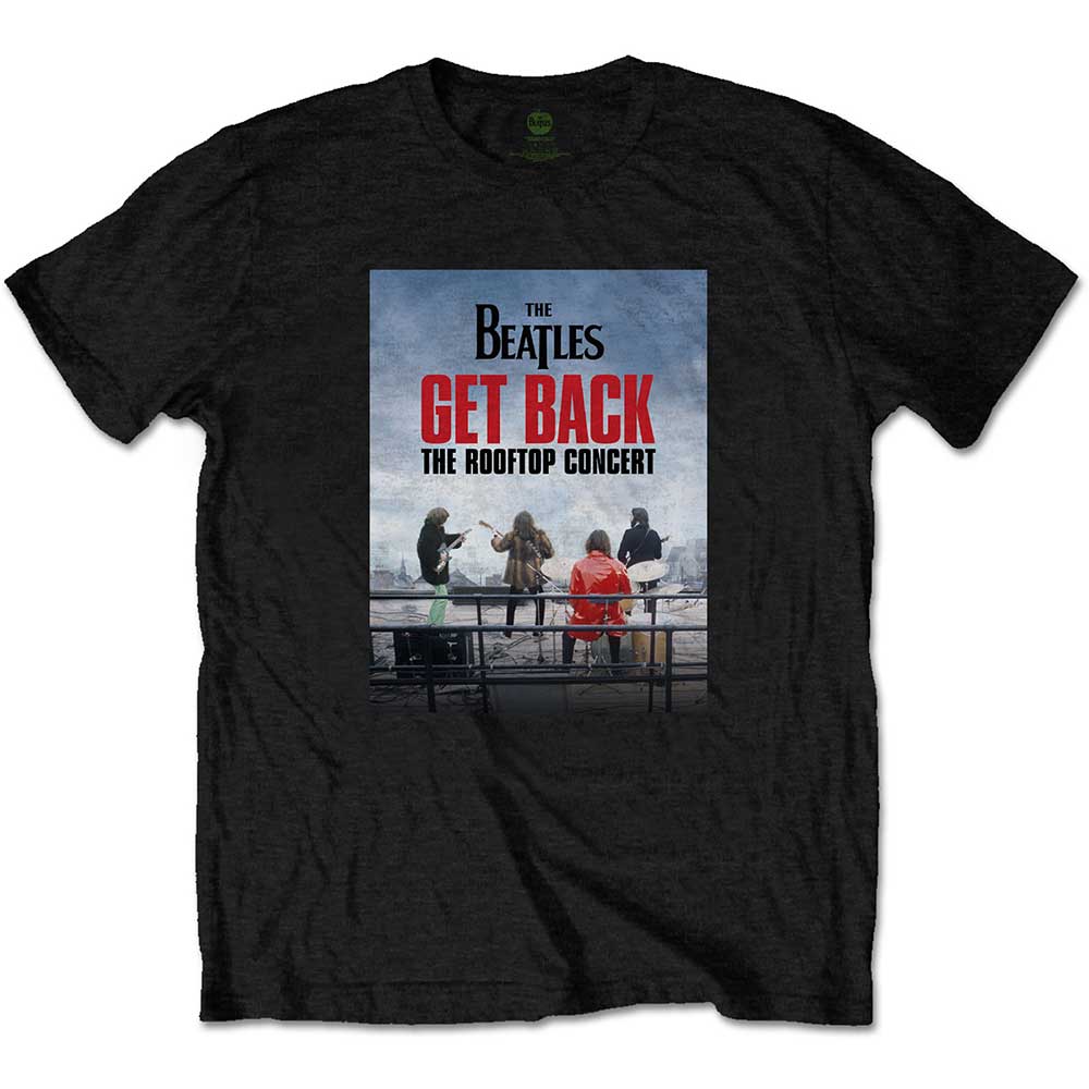 The Beatles | Rooftop Concert - T-Shirt Black