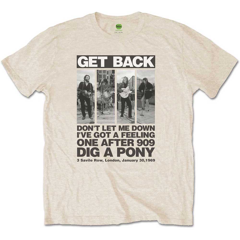 The Beatles | Rooftop Panels - T-Shirt Neutral