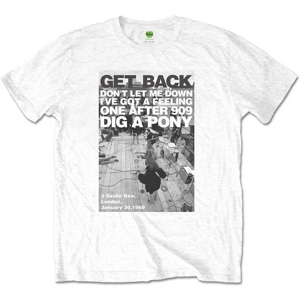The Beatles | Rooftop Shot - T-Shirt White