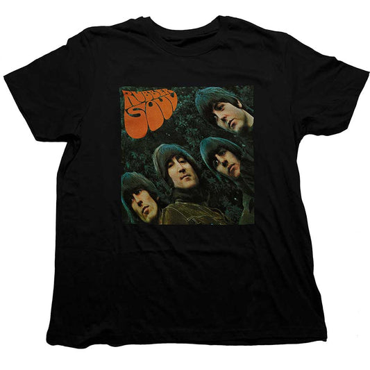 The Beatles | Rubber Soul Album Cover - T-Shirt Black