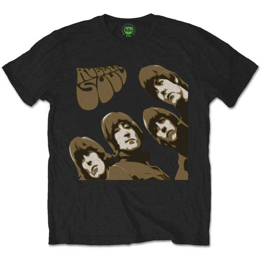 The Beatles | Rubber Soul Sketch - T-Shirt Black