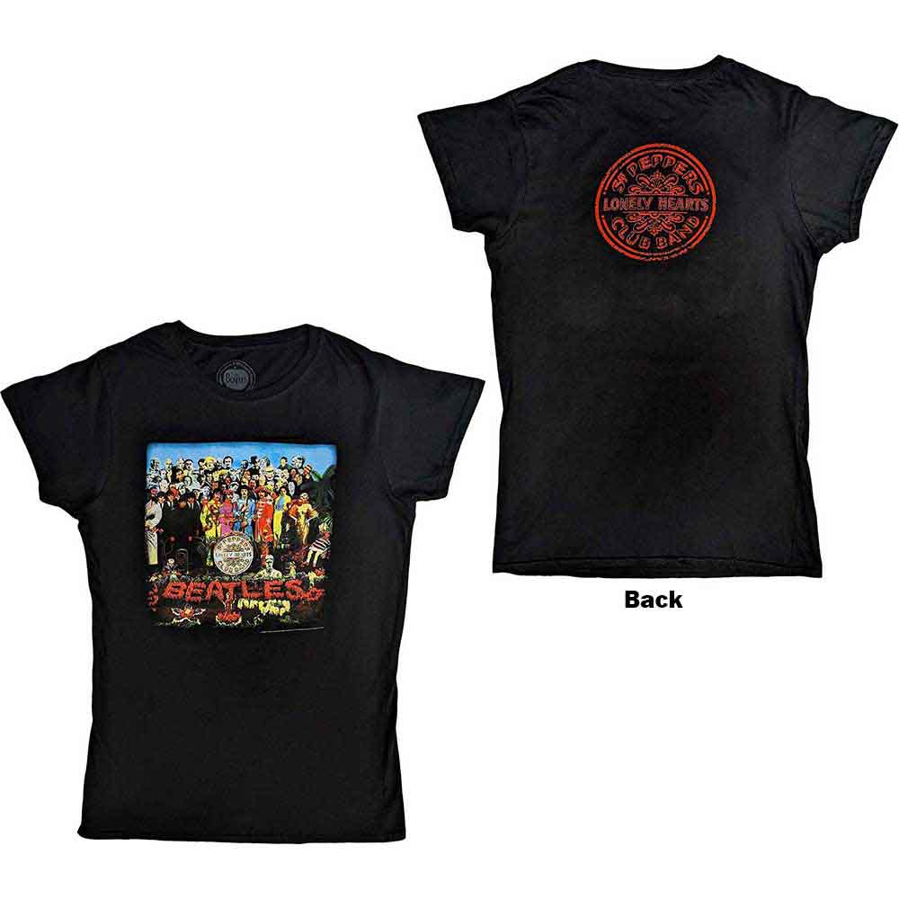 The Beatles | Sgt Pepper - T-Shirt Black