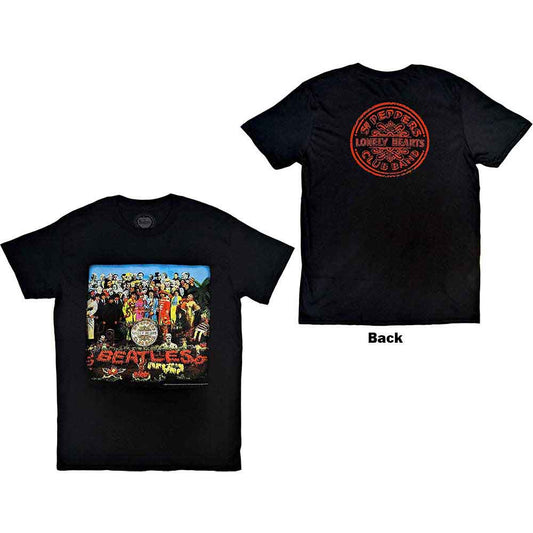 The Beatles | Sgt Pepper - T-Shirt Black