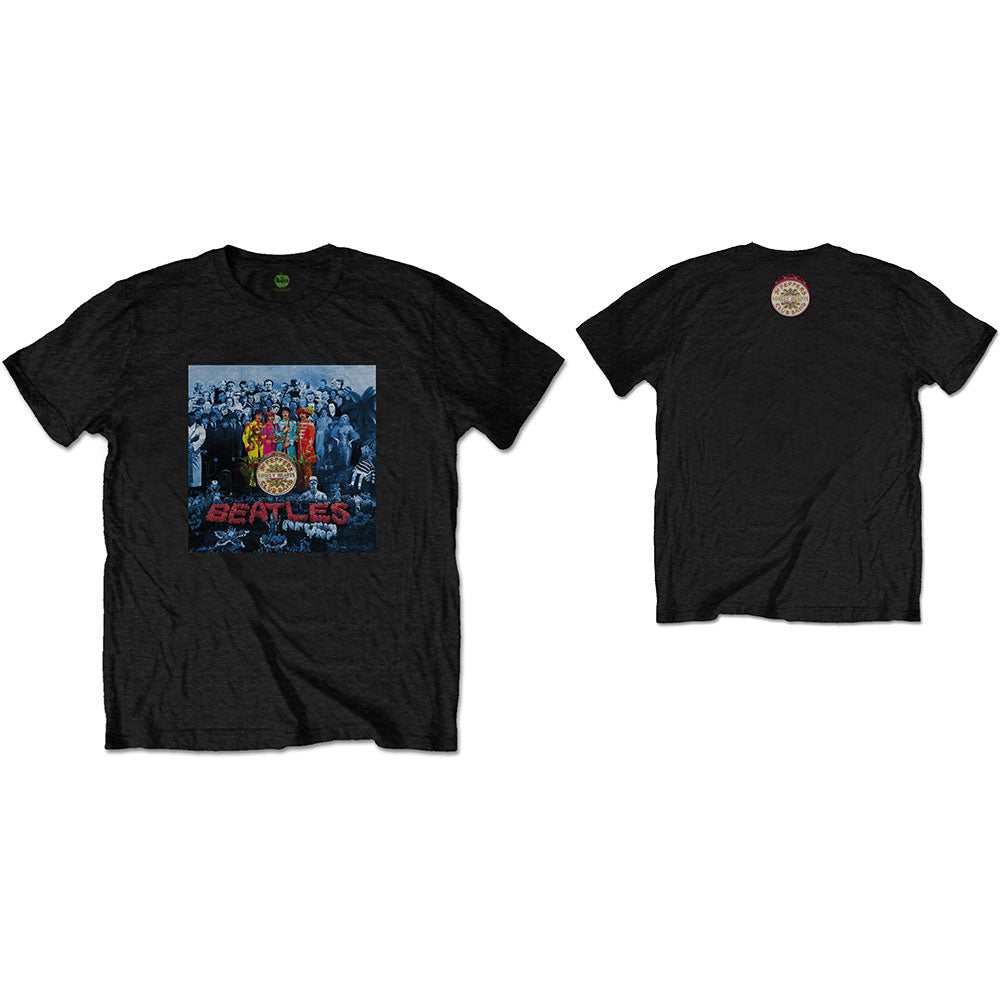 The Beatles | Sgt Pepper Blue - T-Shirt Black