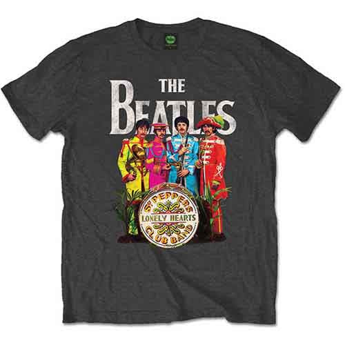 The Beatles | Sgt Pepper - T-Shirt Grey
