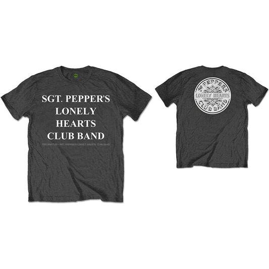 The Beatles | SPLHCB with Drum - T-Shirt Grey