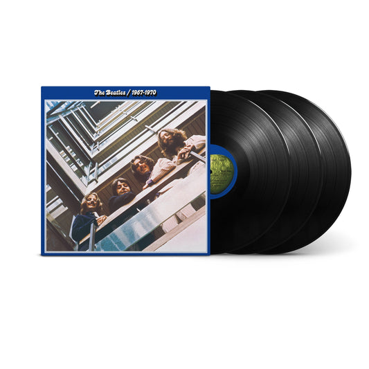 The Beatles | The Beatles 1967-1970 (The Blue Album) (Half Speed Mastered, 180 Gram Vinyl, Booklet, Gatefold LP Jacket) (3 Lp's) - Vinyl