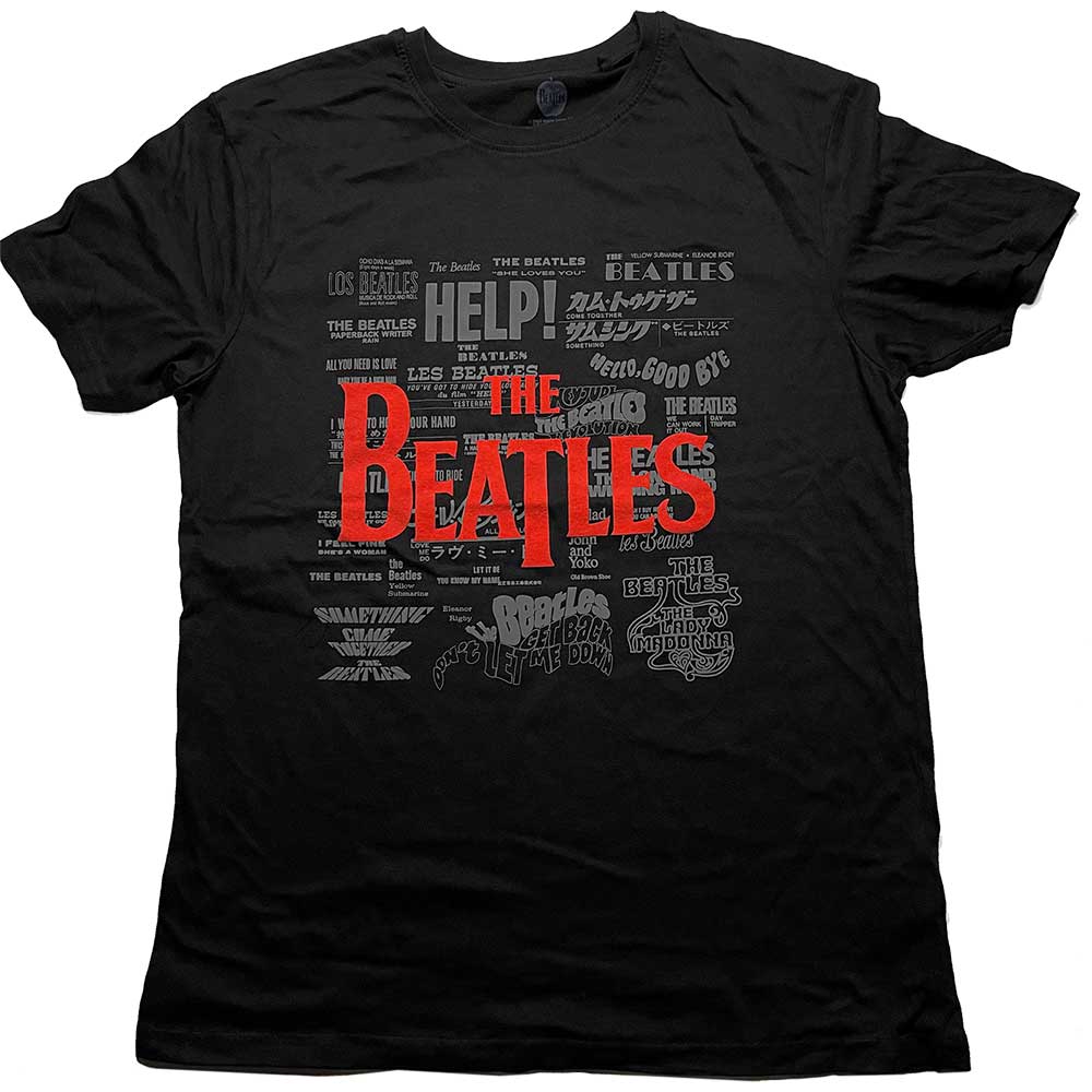 The Beatles | Titles & Logos - Black