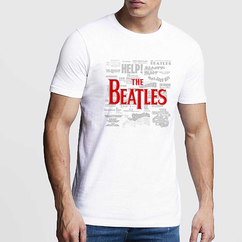 The Beatles | Titles & Logos - White