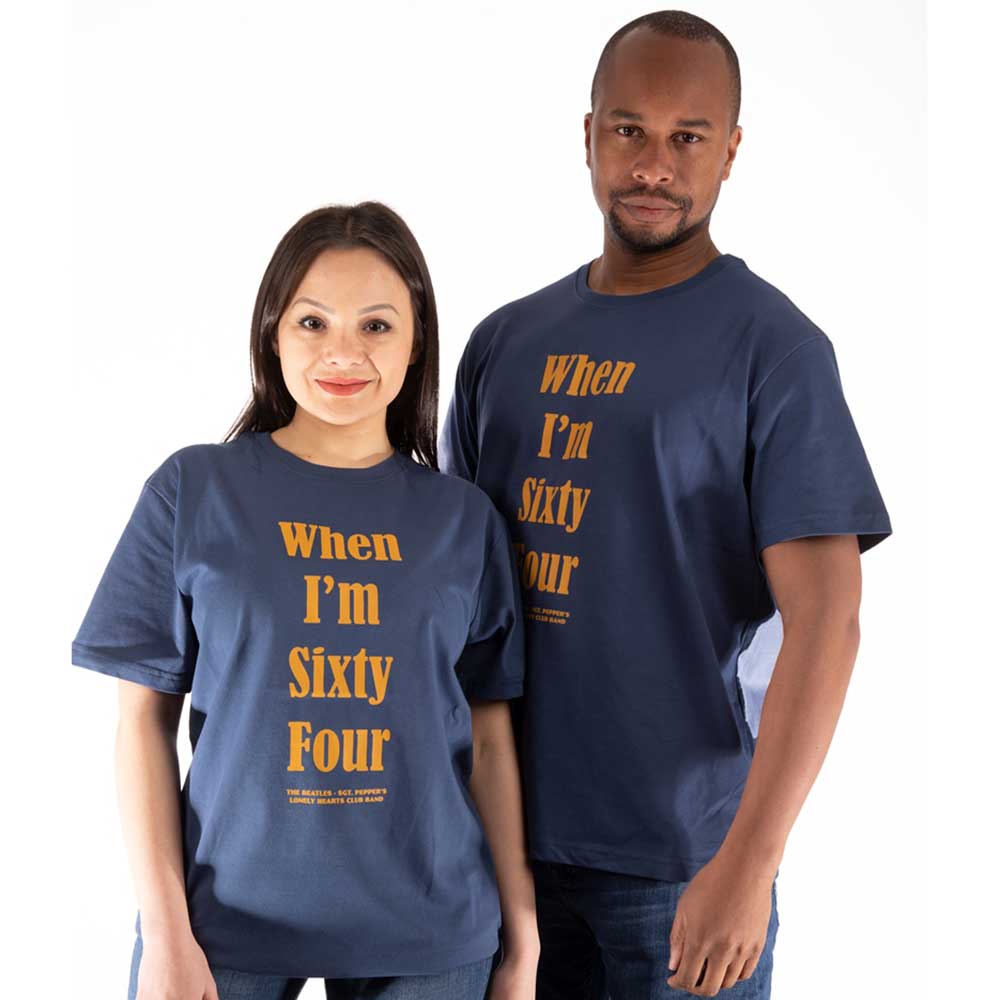 The Beatles | When I'm Sixty Four - T-Shirt Blue
