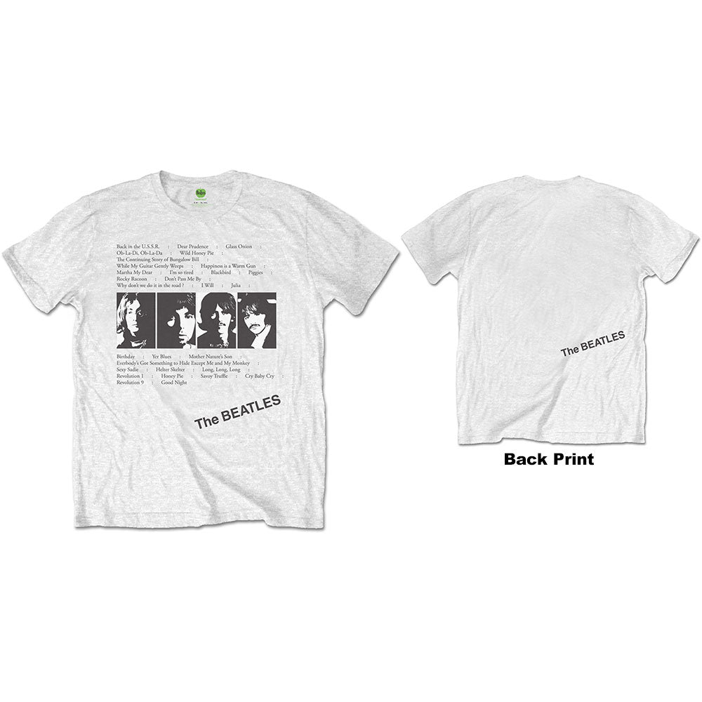 The Beatles | White Album Tracks - T-Shirt White