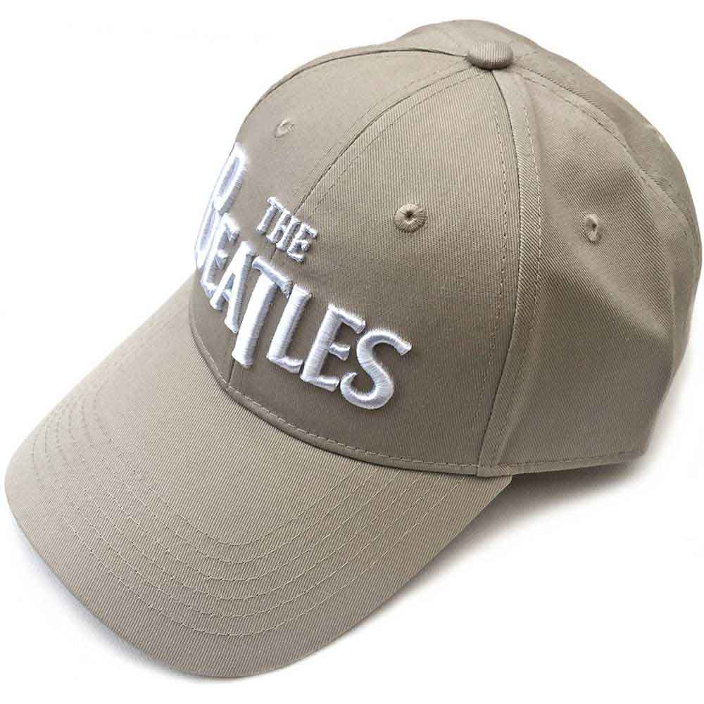 The Beatles | White Drop T Logo - Hat Neutral