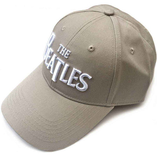 The Beatles | White Drop T Logo - Hat Neutral