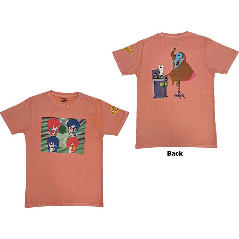The Beatles | Yellow Submarine Magic Piano - T-Shirt Pink