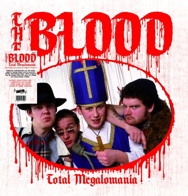 THE BLOOD | Total Megalomania (Blue/White Vinyl) - Vinyl