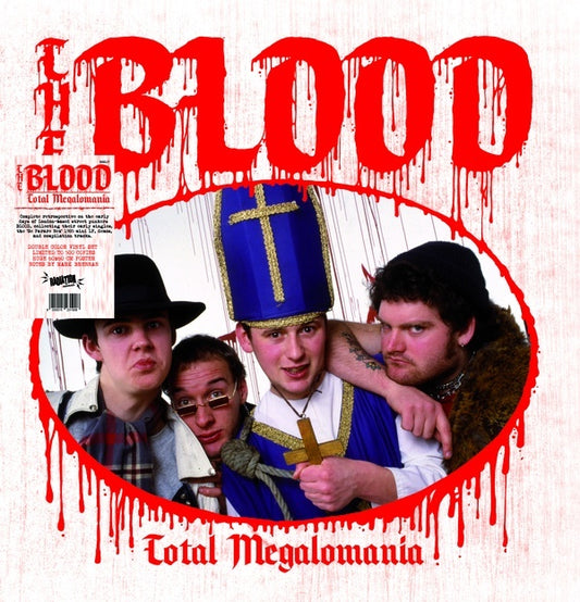 THE BLOOD | Total Megalomania (Blue/White Vinyl) - Vinyl