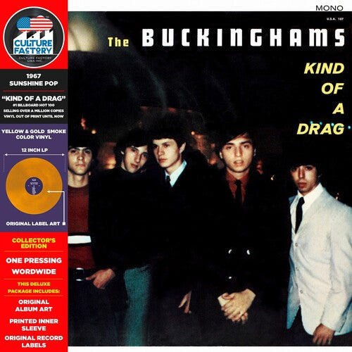 The Buckinghams | Kind of a Drag (Colored Vinyl, Yellow & Gold) - Vinyl