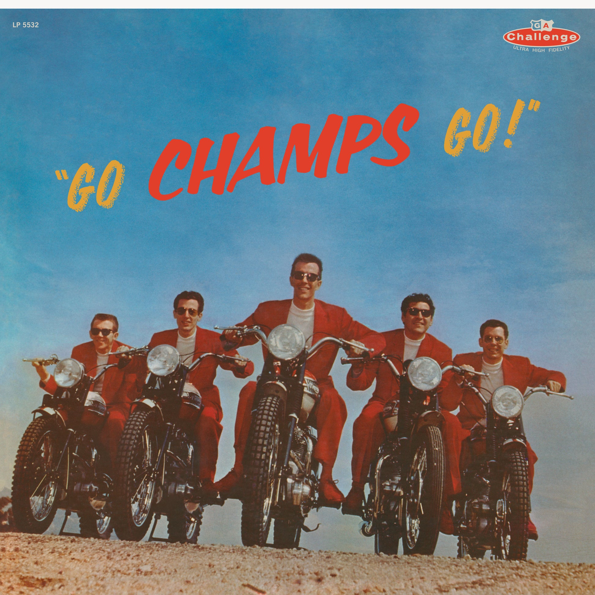 The Champs | Go, Champs, Go! (GOLD VINYL) - Vinyl