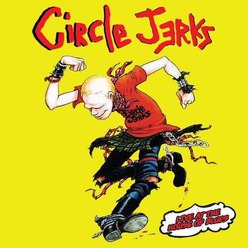 The Circle Jerks | Live At The House Of Blues - Yellow (Colored Vinyl, Yellow, With DVD) - Vinyl