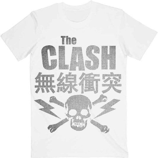 The Clash | Skull & Crossbones - T-Shirt White