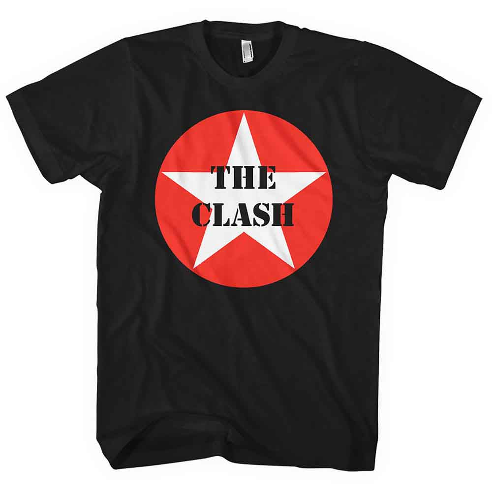 The Clash | Star Badge - T-Shirt Black