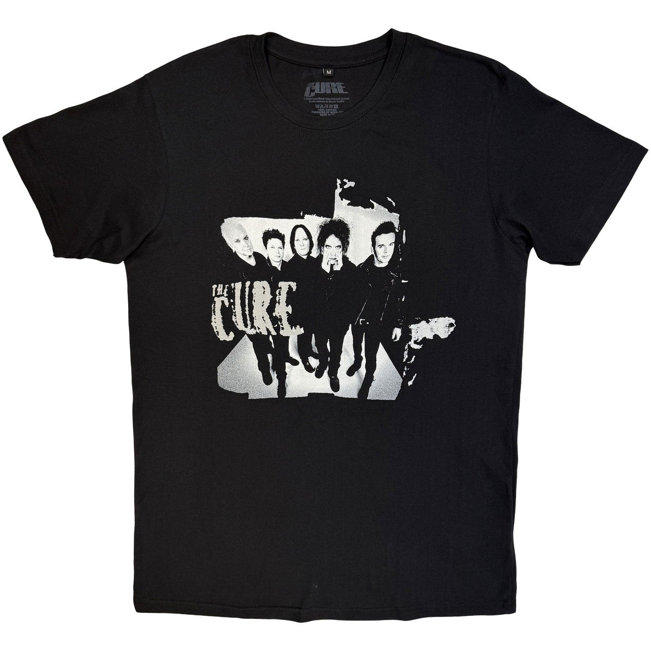 The Cure | 40 Years Band Photo Unisex Premium T-Shirt (Black) - Apparel