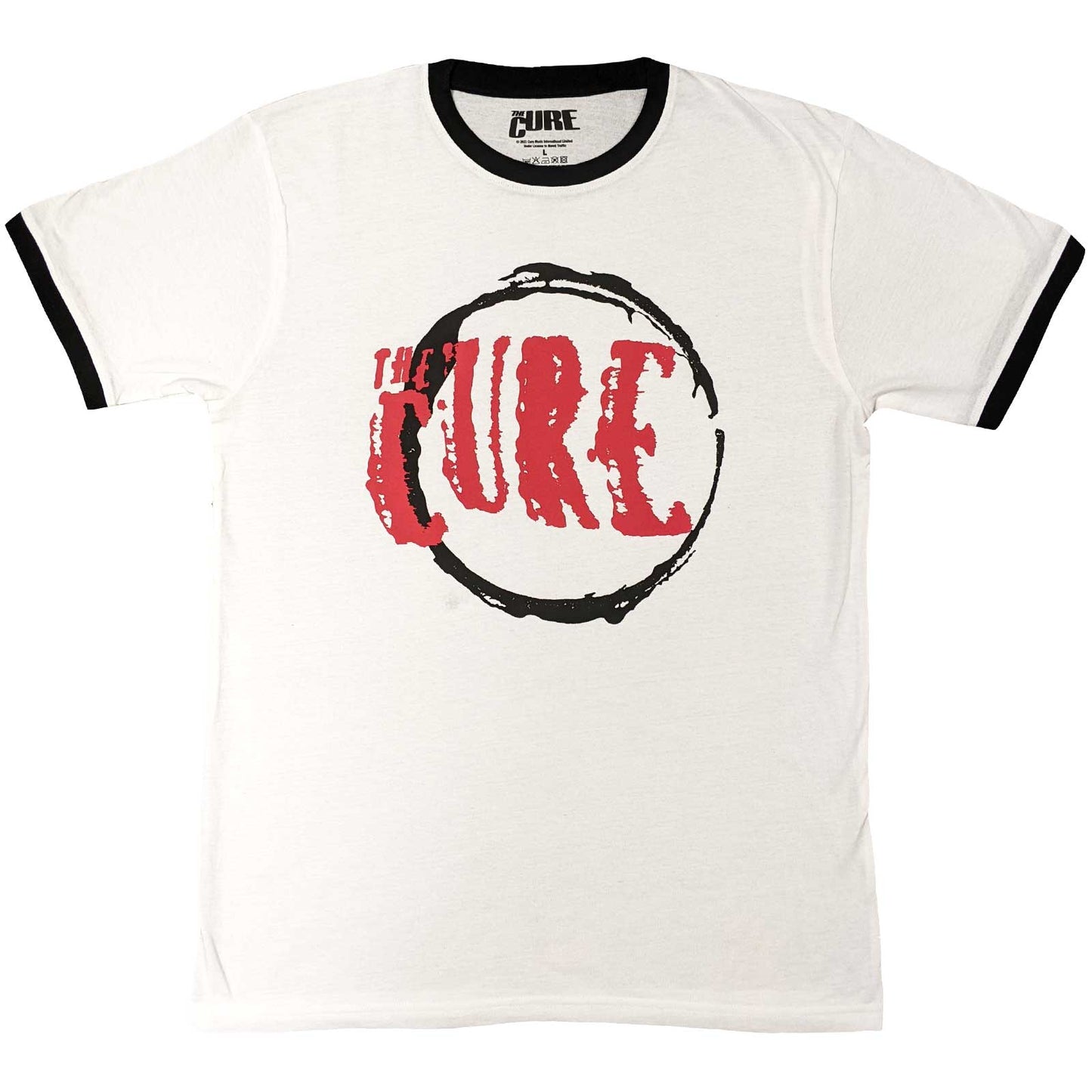 The Cure | Circle Logo - White