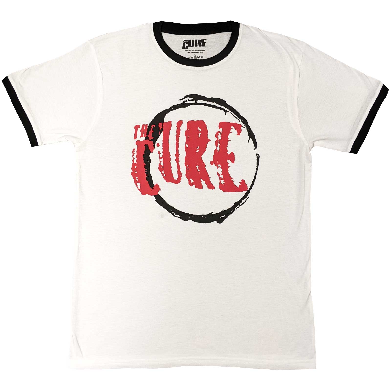 The Cure | Circle Logo - White